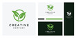 © Urwah - Leaf Green vector logo design
