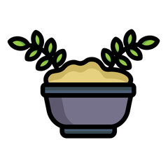 Sticker - Oat Icon