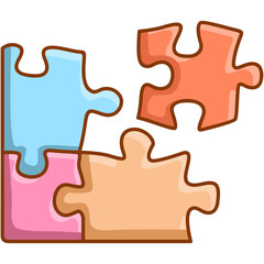 Wall Mural - Puzzle Sticker