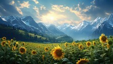 Avatar Designermtn 3.4k Assets Follow Beautiful Sunflowers Field Wallpaper 