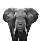 Fototapeta Sypialnia - elephant isolated on transparent background, png