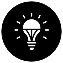 Poster - Led bulb Vector Icon Design Illustration