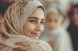Young Muslim Woman Embracing Family Visit 
