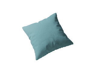 Poster - Square Pillow Mockup, PNG transparency