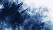 Abstract blue painting, Indigo blue textured background, Blue brush strokes on a white background, Blue grunge wallpaper