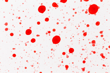 Wall Mural - paint paper red paint splash texture