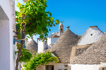 Wall Mural - Trulli of Puglia region, Italy