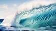 © Shabnam - Big ocean wave breaking the shore