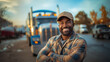 portrait of a truck driver