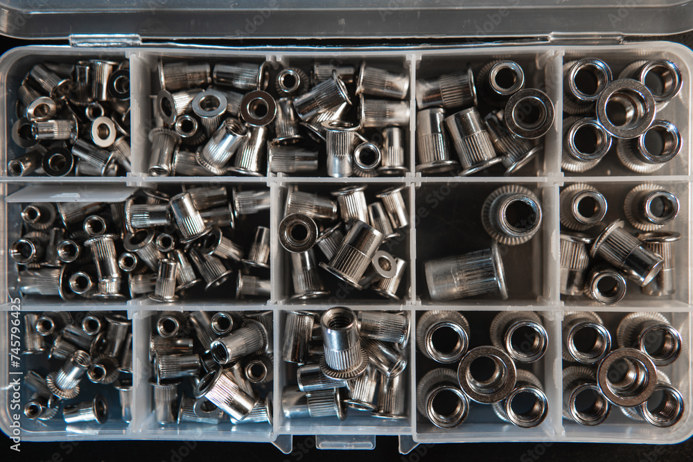 Threaded Insert Riveter Kit. setting tool, nosepieces and inserts, for ...