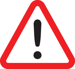 exclamation danger mark sign