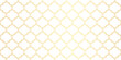 © Good Goods - Moroccan Seamless Pattern. Gold Turkish Mosque Window Shape. Arabic Mosaic Golden Background. Eid Mubarak Muslim Ornament. Ramadan Kareem Islamic Illustration