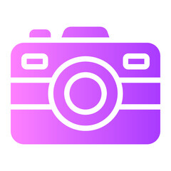 digital camera gradient icon