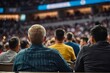 © Asfand - Back view of Large crowd of people watching concert or sport event