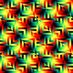 Poster - Vector seamless pattern. Repeating geometrical regular pattern. Vector illustration.