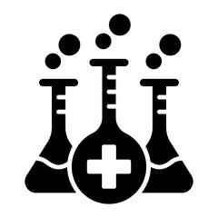 Sticker - Medical Research Icon