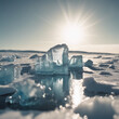 Eisschmelze am Nordpol