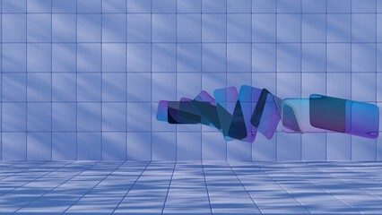Aufkleber - A rectangular shape, featuring four straight sides with opposite sides of equal length and right angles, conveying a sense of structure and efficiency.