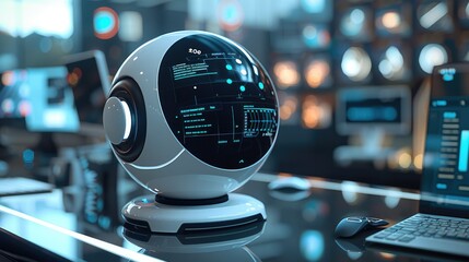 Poster - The most powerful AI assistant on a computer screen. Generative AI.