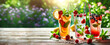 Refreshing Summer Fruit Detox Drinks