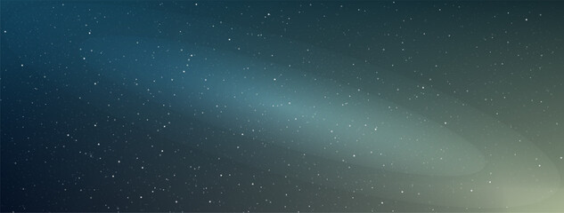 Wall Mural - a high quality background galaxy illustration with stardust and stars illuminating the space.