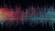 © Derby - Software background with numbers, matrix