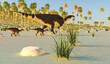 Brachylophosaurus Dinosaurs - Brachylophosaurus was a Hadrosaur herbivore dinosaur that lived in North America during the Cretaceous Period.