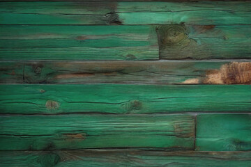 green and old and weathered and dirty wood wall wooden plank board texture background