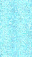 Wall Mural - Abstract vertical non regular pattern micro chip. Ai generated