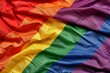 LGBTQ Pride ming. Rainbow soothing colorful dark khaki diversity Flag. Gradient motley colored civil liberties LGBT rightsparade love self care pride community