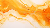 Fototapeta Na sufit - Abstrakcyjne złote tło - atrament alkoholowy. Jasny nowoczesny obraz - sztuka. Fale i nieregularne kształty