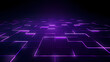 © jiejie - Cyberspace grid background, blockchain and abstract technology background