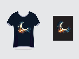 Wall Mural - Ramadan T shirt design template