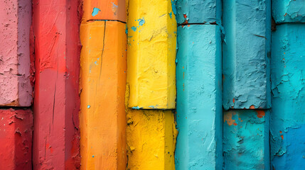 Poster - Focus on shapes, textures, and colors to craft visually stunning abstract images