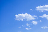 Fototapeta Łazienka - Blue sky background with clouds