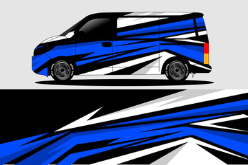  Dilifery car camper car sticker wrap design vector