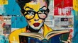 © Wonderful Studio - Talking books in pop art covers stories leap off the page