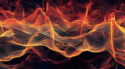 audio wave background