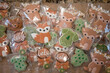 Forest themed Piped Cookies for baby shower