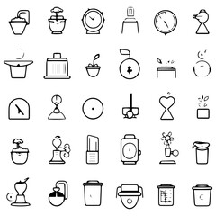 set of icons for web