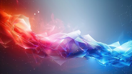 Poster - Abstract wallpaper background, digital technology. AI. cyber, cybernetic. Generative AI.