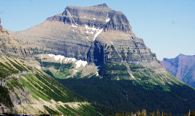 Canvas Print - Glacier National Park, Many Glacier, Montana, United States