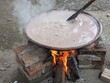 the process of making traditional Indonesian food, the food is 