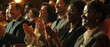 © Ai Studio - Audience applauding enthusiastically at an event, sharing enjoyment.