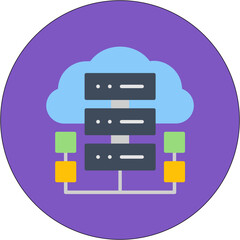 Sticker - Web Hosting Icon