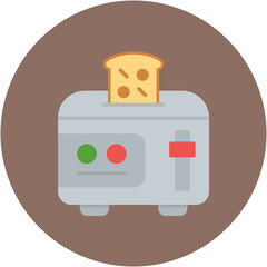 Sticker - Toaster Icon