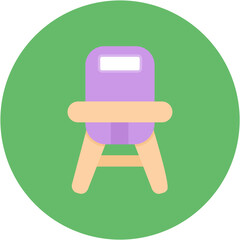 Sticker - Baby Chair Icon