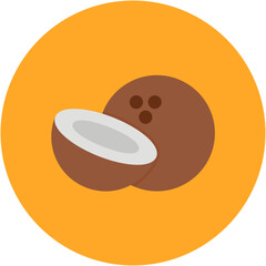 Sticker - Coconut Icon