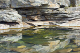 Fototapeta Lawenda - The Texture of Rock Pools.
