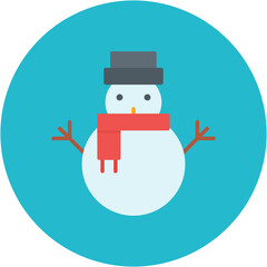 Poster - Snowman Icon